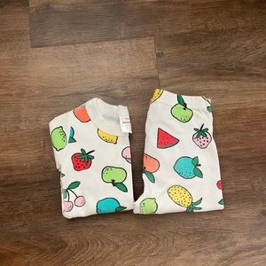 Hanna Andersson fruit pajamas
